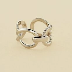 Bague Ajustable HARMONIE - Argenté