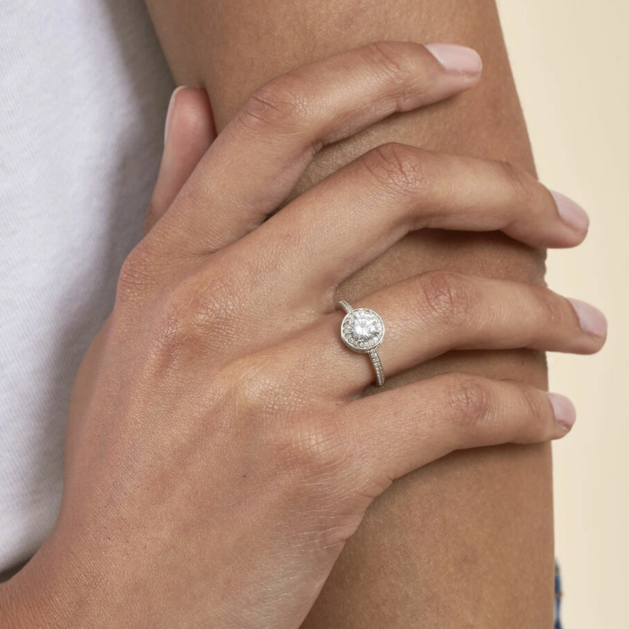 Bague Fine IMPERIAL - Cristal / Argenté – Image 2