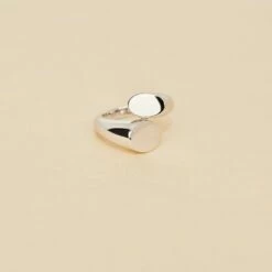 Bague Large CALIN - Argenté