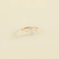 Bague Ajustable SARA - Argenté / Doré