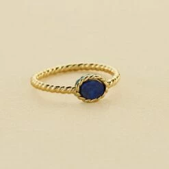 Bague Fine ATMA - Lapis/ Bleu