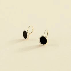 Boucles D'oreilles Pendantes MOONONYX - Onyx