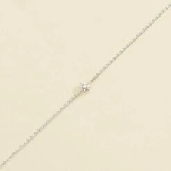 Bracelet Souple OURSE - Cristal / Argenté