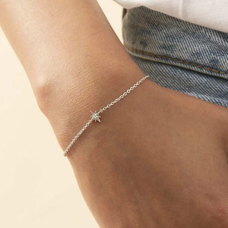 Bracelet Souple OURSE - Cristal / Argenté – Image 2