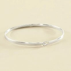 Jonc BANGLE - Argenté