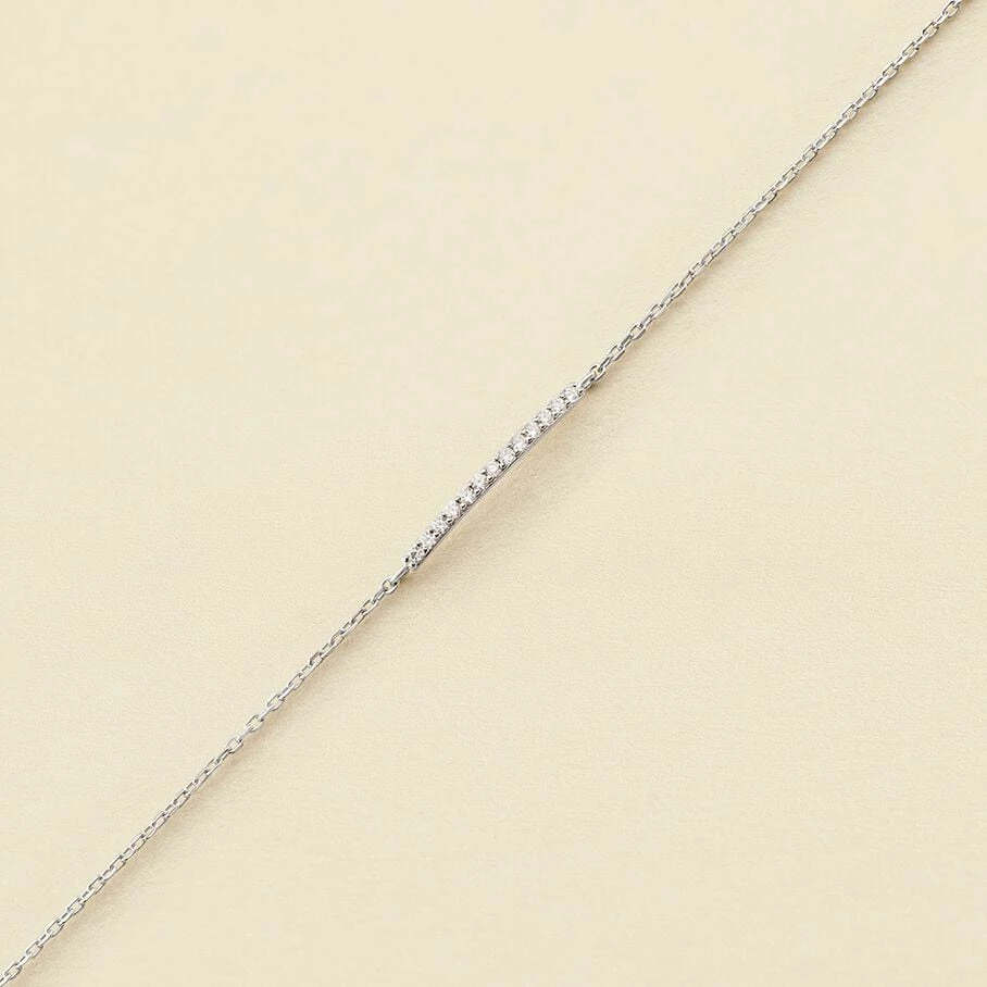 Bracelet Souple BARSHINE - Cristal / Argenté