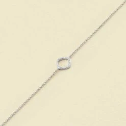 Bracelet Souple SISSI - Cristal / Argenté