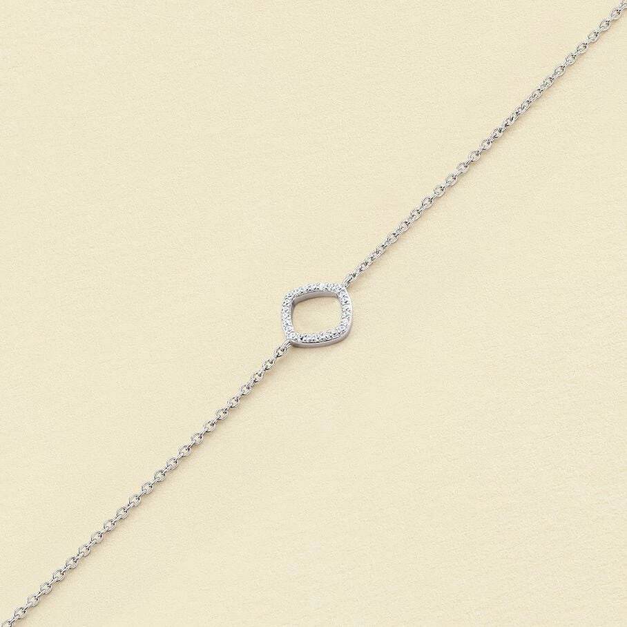 Bracelet Souple SISSI - Cristal / Argenté