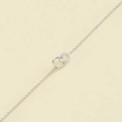 Bracelet Souple RONDOU - Cristal / Argenté