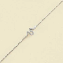 Bracelet Souple SNAKY - Cristal / Argenté