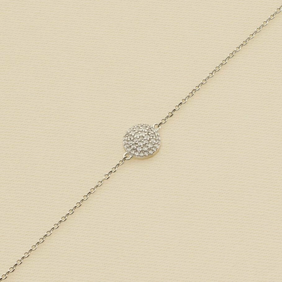 Bracelet Souple CRISTAL - Cristal / Argenté