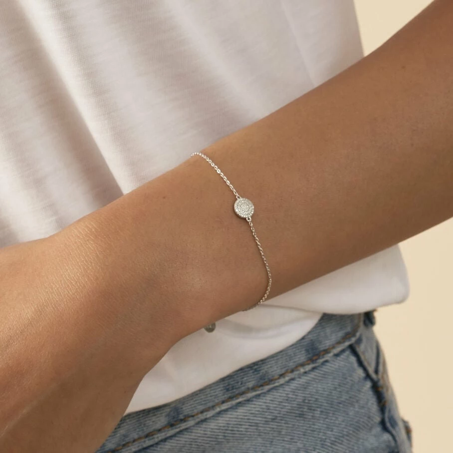 Bracelet Souple CRISTAL - Cristal / Argenté – Image 2