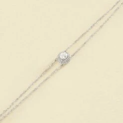 Bracelet Souple IMPERIAL - Cristal / Argenté