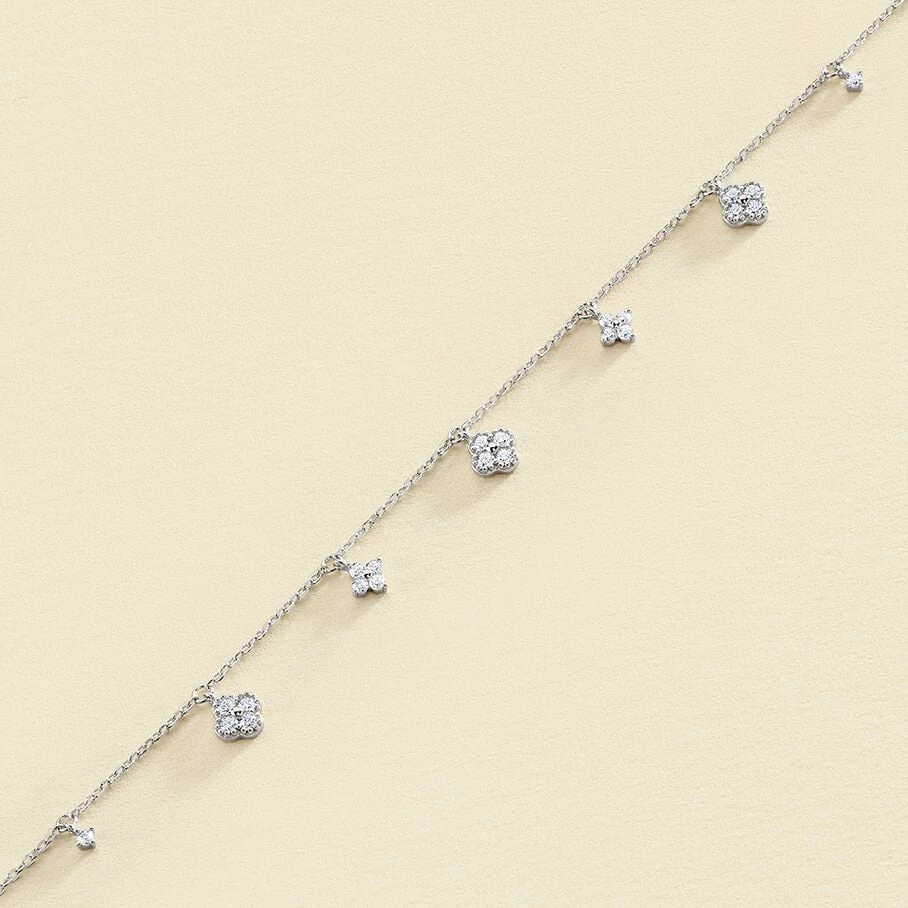 Bracelet Souple BELOVED - Cristal / Argenté