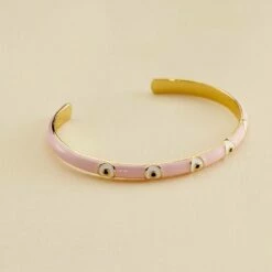 Jonc CYCLADES - Rose Pùle/ Doré