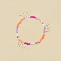 Bracelet Souple RODEO - Multicolore / Doré