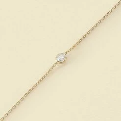 Bracelet Souple BRILLANT - Cristal / Doré