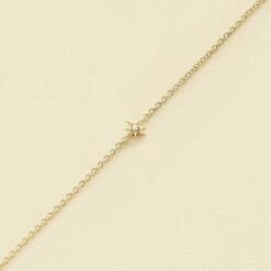 Bracelet Souple OURSE - Cristal / Doré