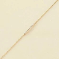 Bracelet Souple BARSHINE - Cristal / Doré