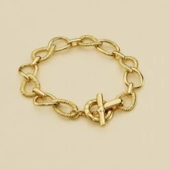 Bracelet Souple HARMONIE - Doré