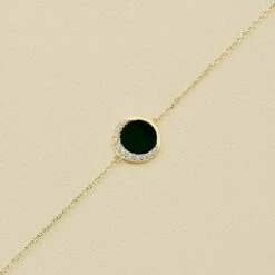 Bracelet Souple MOONONYX - Onyx