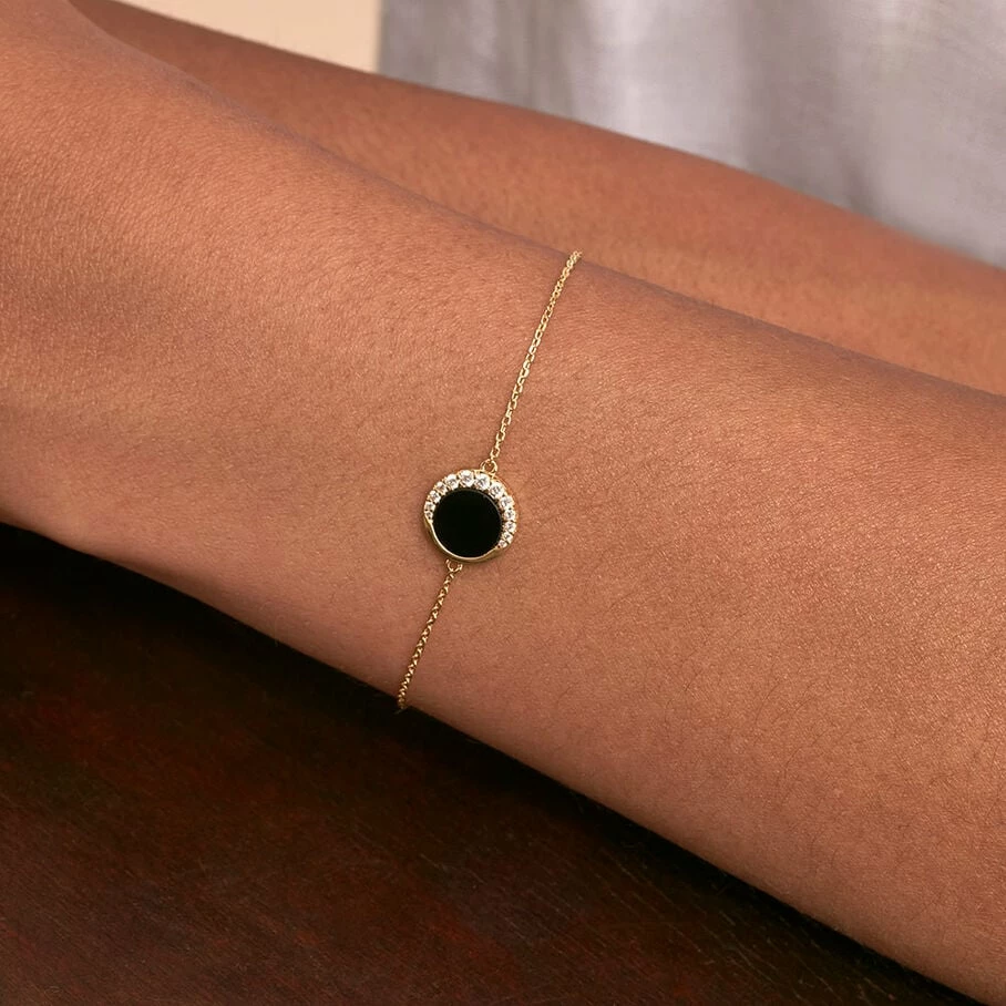 Bracelet Souple MOONONYX - Onyx â Image 2