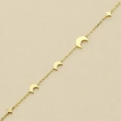 Bracelet Souple LUNAISON - Doré