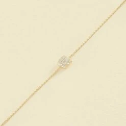 Bracelet Souple GLORIA - Cristal / Doré