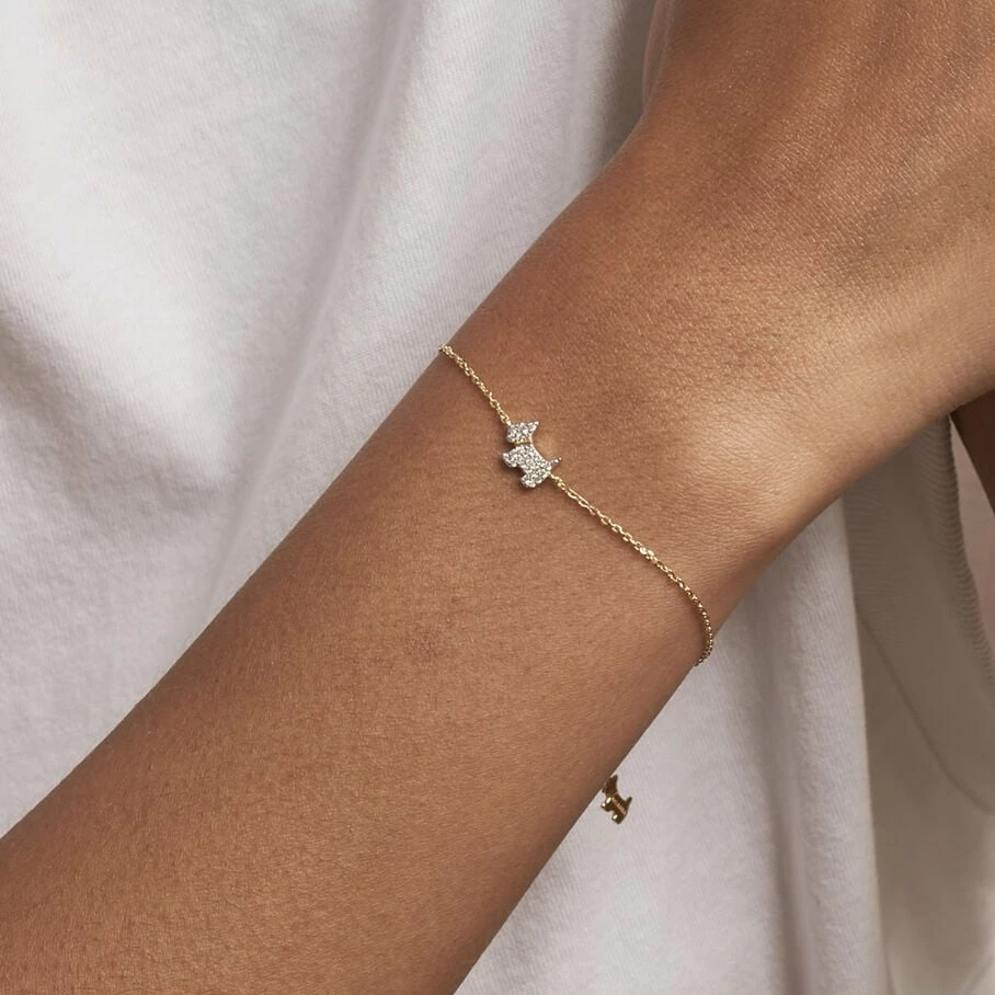 Bracelet Souple MASCOTTE - Argenté / Doré – Image 2