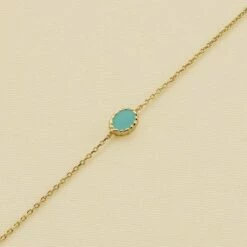 Bracelet Souple ATMA - Lapis/ Bleu