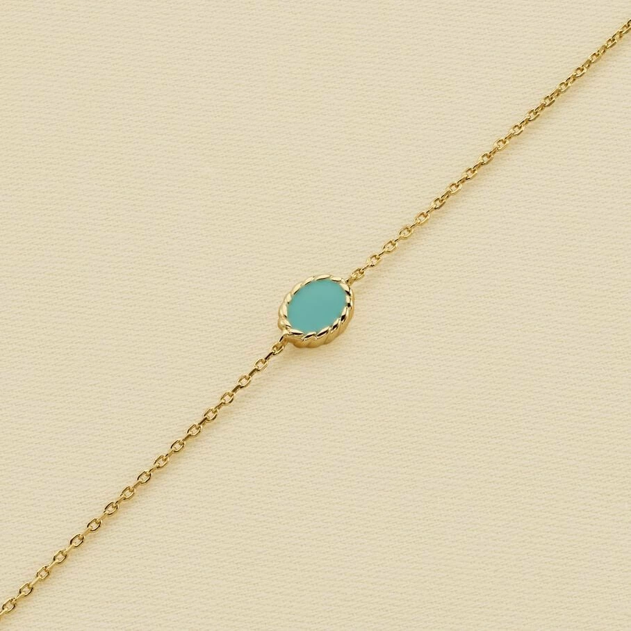 Bracelet Souple ATMA - Lapis/ Bleu