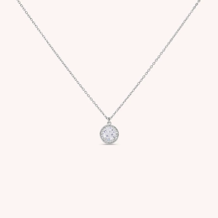 Collier Ras Du Cou IMPERIAL - Cristal / Argenté