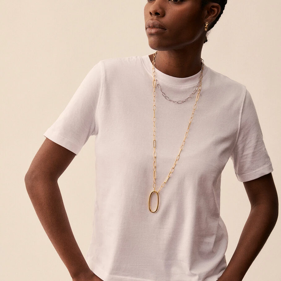 Sautoir CHAIN - Doré – Image 3