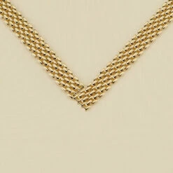 Collier Mi-long MINUIT - Doré