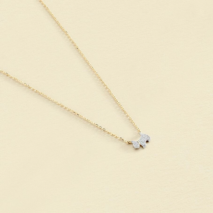 Collier Ras Du Cou MASCOTTE - Argenté / Doré